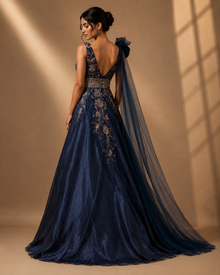 Gown with Dupatta