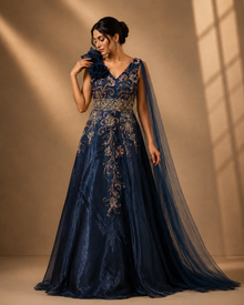 Gown with Dupatta